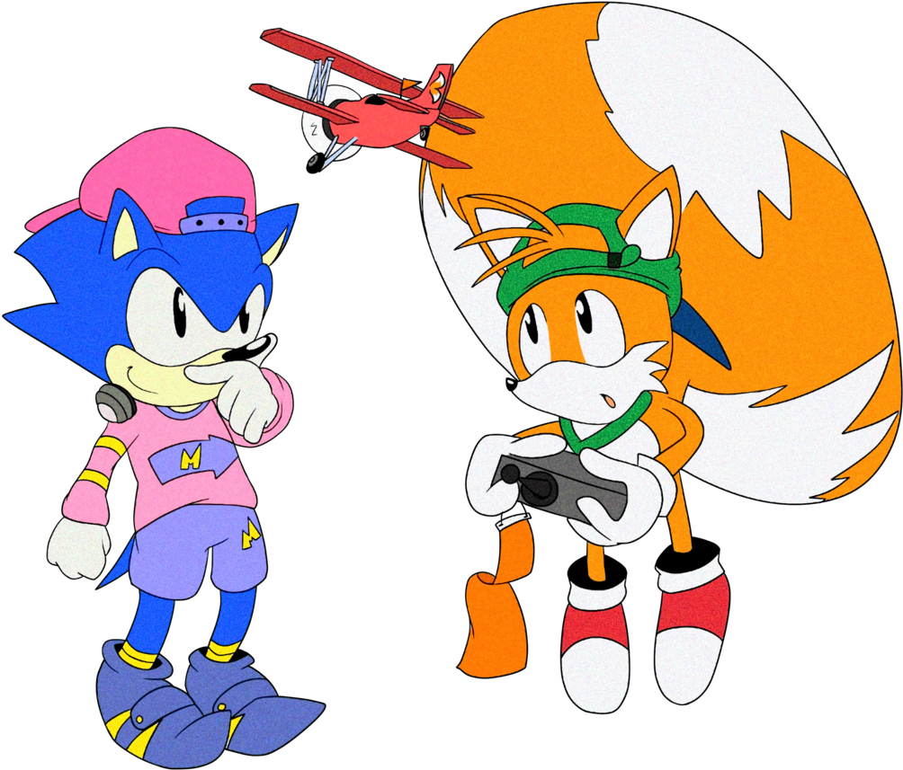 90's Kids By Pastelhoodie - Pastel Sonic The Hedgehog (1024x896)