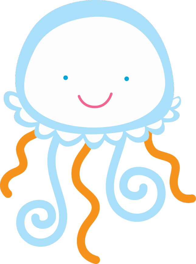 Sea Creatures, Jellyfish, Mermaids, Background - Sea Creatures, Jellyfish, Mermaids, Background (645x870)