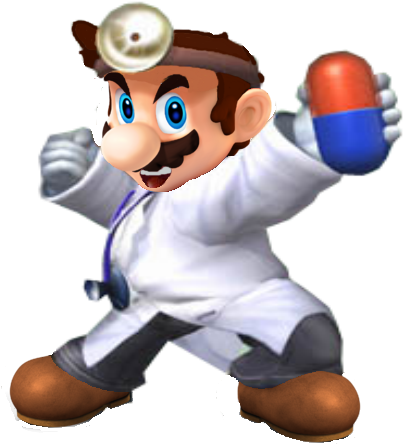 Mario In Smash Bros Wii U And 3ds By Superluigi5363 - Dr Mario Smash Bros (435x480)