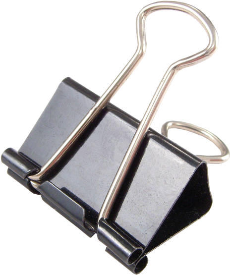 Office 1 » Black Binder Clips E9541, 51mm 12pcs/box - Binder Clips 41 Mm (664x616)