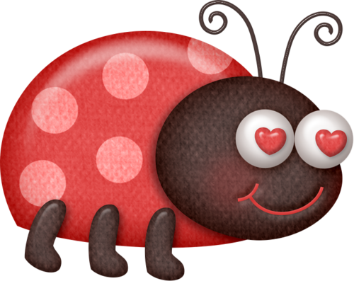 Lady Bugs, Snug, Cas, Embroidery Stitches, Clip Art, - Ladybird Beetle (500x397)