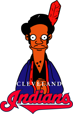 Never Miss A Moment - Cleveland Indians Logo Funny (300x468)