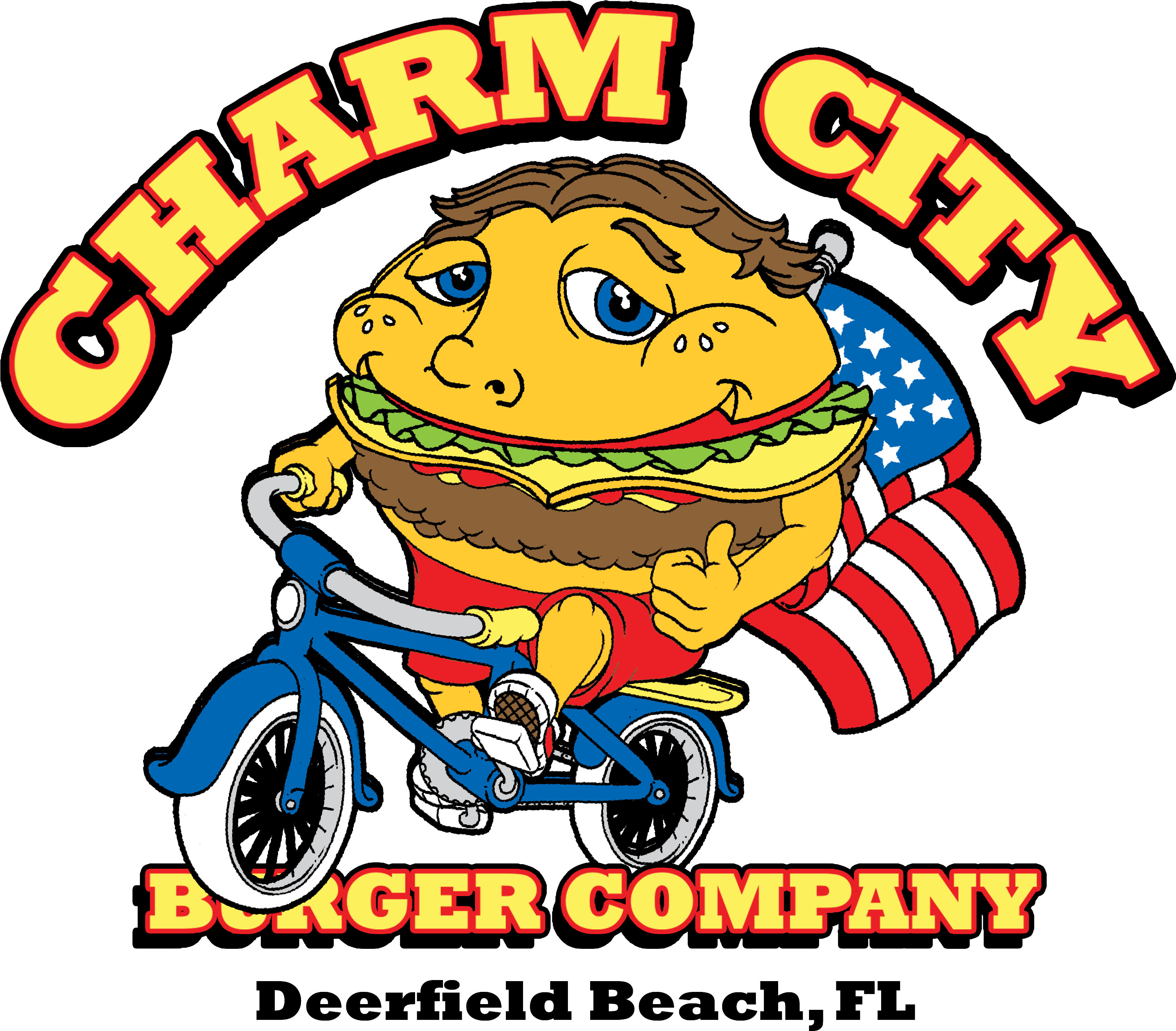 Charm City Burger Co - Hamburger (3600x3600)