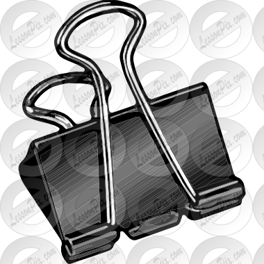 Binder Clip Picture - Locket (380x380)