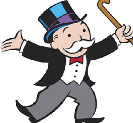 European Monopoly Streets Monopoly Man Png - Monopoly Man Porn (464x428)