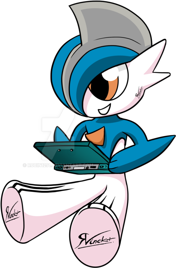 Shiny Gallade Playing The 3ds By Robin1291 - Gallade Shiny (894x894)