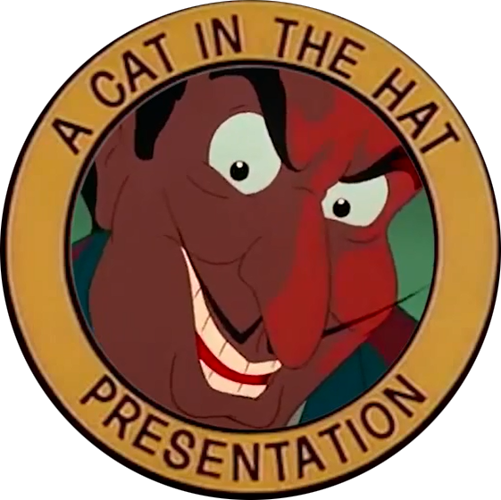 Cat In The Hat Presentation (561x560)