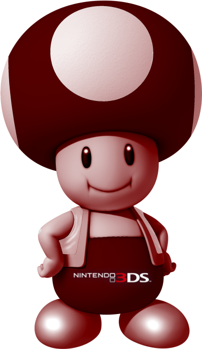 Nintendo 3ds Toad - Nintendo Ds Toad (725x719)