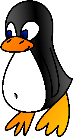 Tux Penguin By Monguin - Tux (375x496)