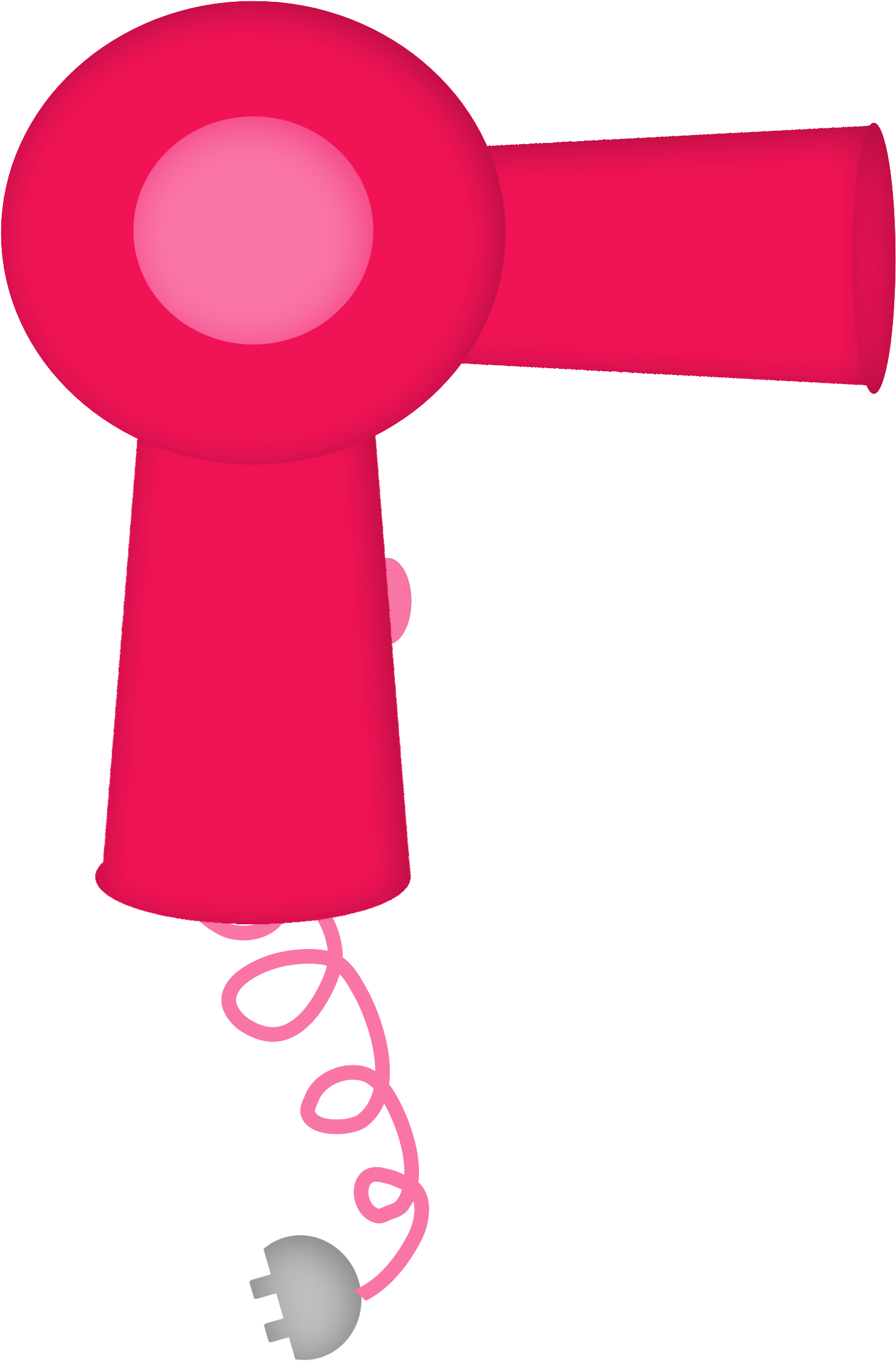 Photo By @rosimeri - Pink Blow Dryer Clip Art (2600x2600)