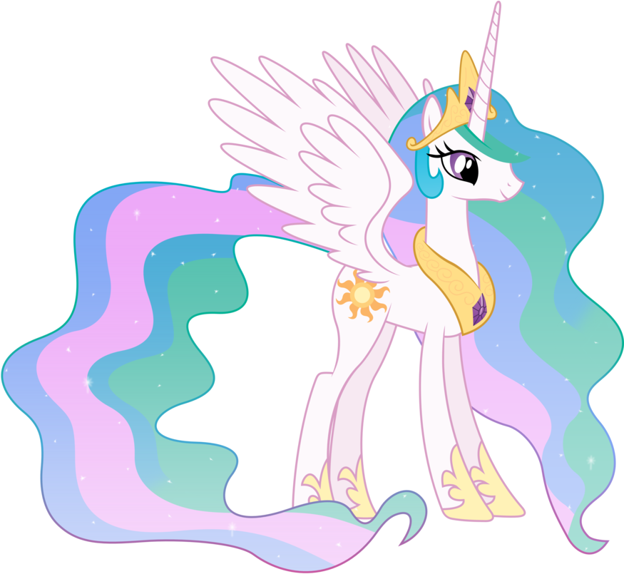 Latest - My Little Pony Princess Celestia (900x897)