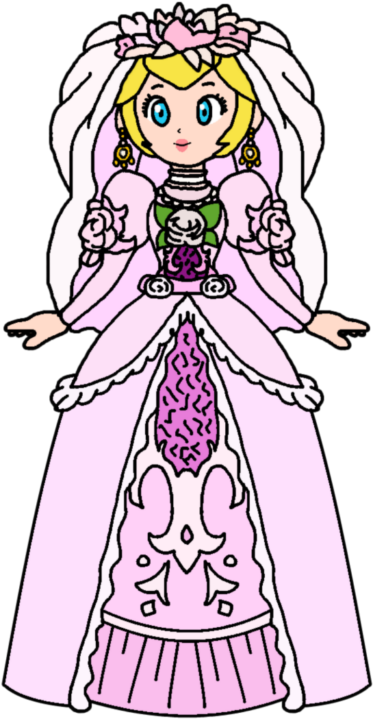 Usagi By Katlime - Princess Peach Dress Ripped (720x1109)