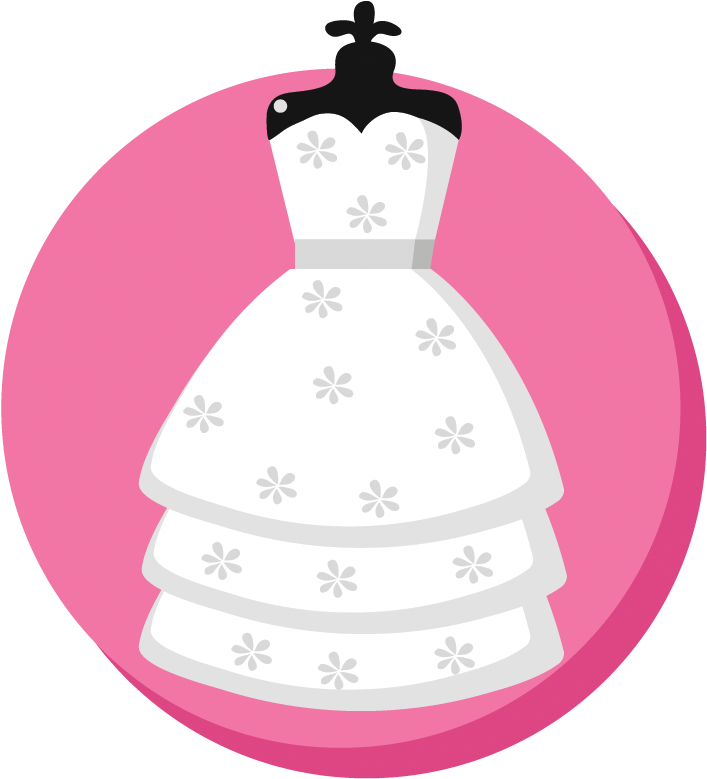 At Your Service - Wedding Dress (885x885)