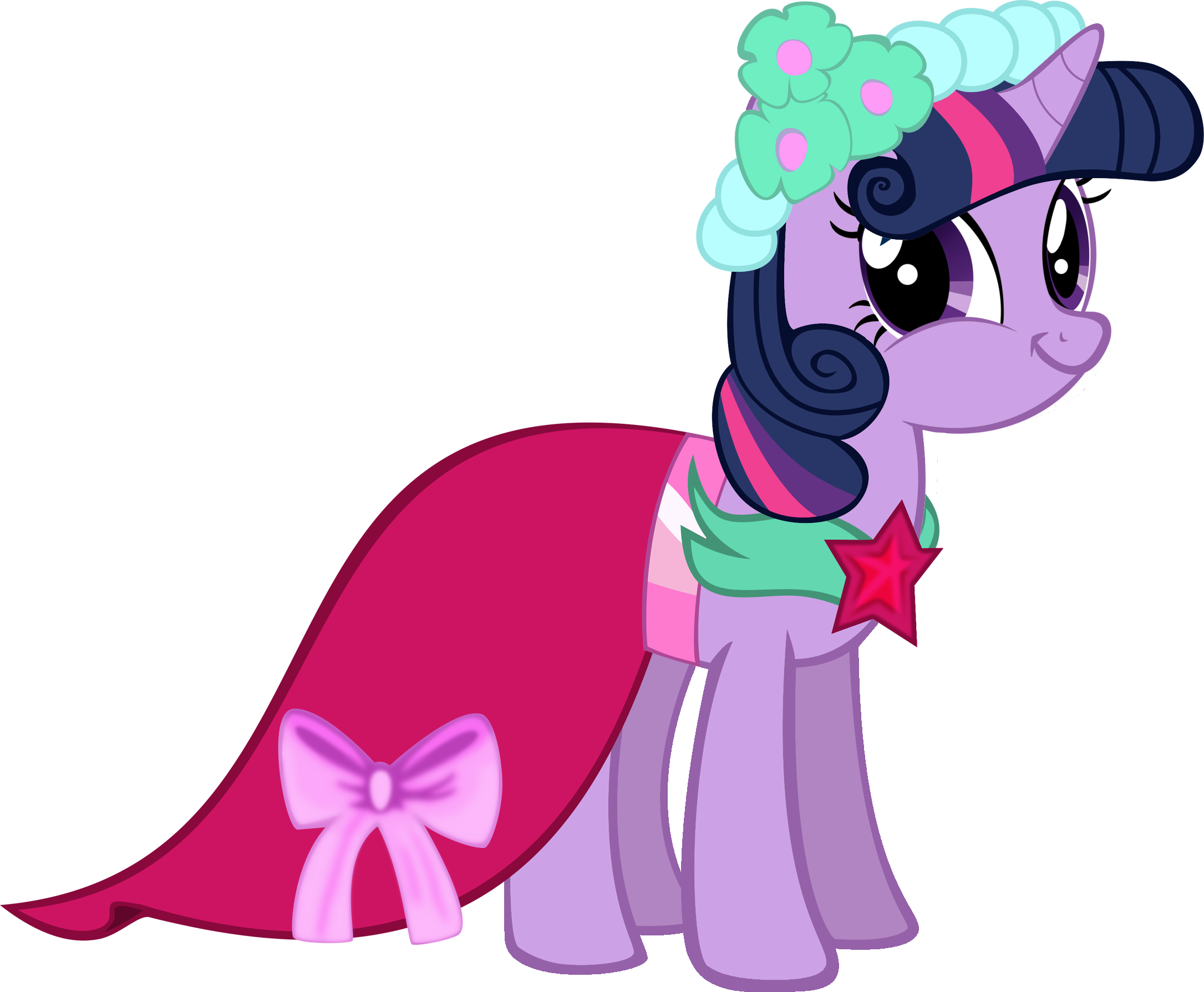 Bridesmaid Dress, Clothes, Dress, Safe, Simple Background, - Twilight Sparkle In A Dress (2171x1788)