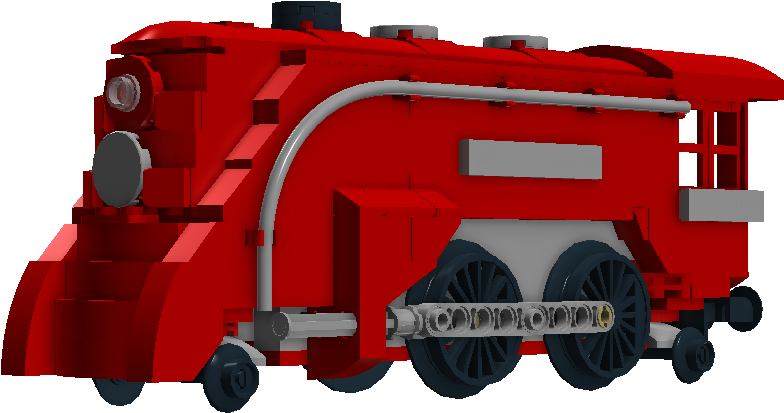 Lionel The Red Comet - Railroad Car (1126x576)