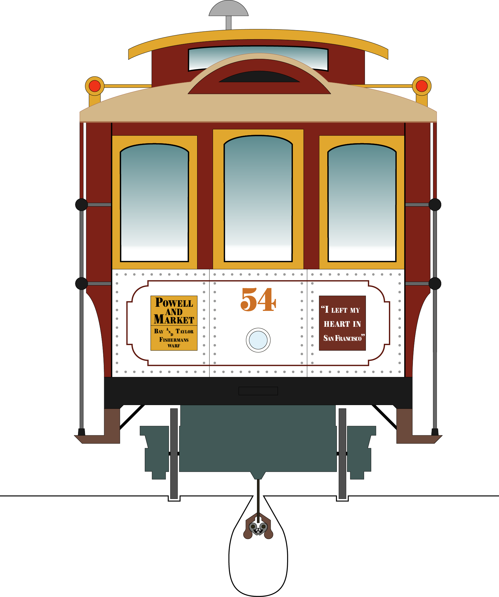5 Cable Car - San Francisco Cable Car System (1668x1997)