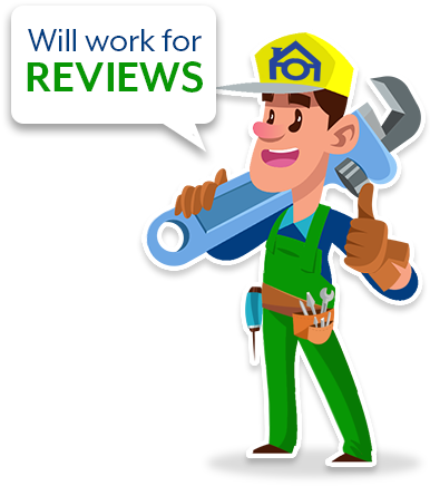 Review Us Review Us Plumber Man - Plumber (400x456)