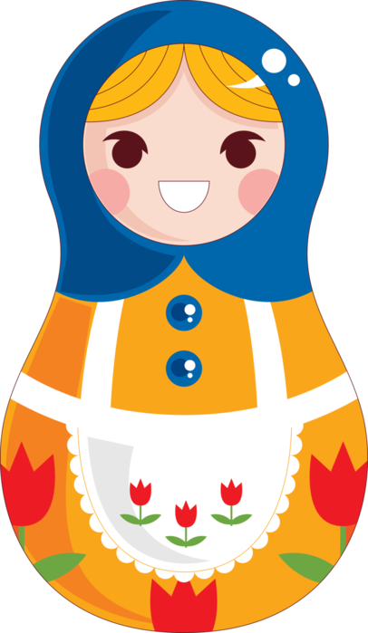 Matryoshka Doll Raggedy Ann Paper Doll - Matryoshka Doll Raggedy Ann Paper Doll (406x699)