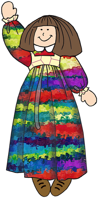 Imagenes Country * Raggedy Ann - Cartoon (335x676)