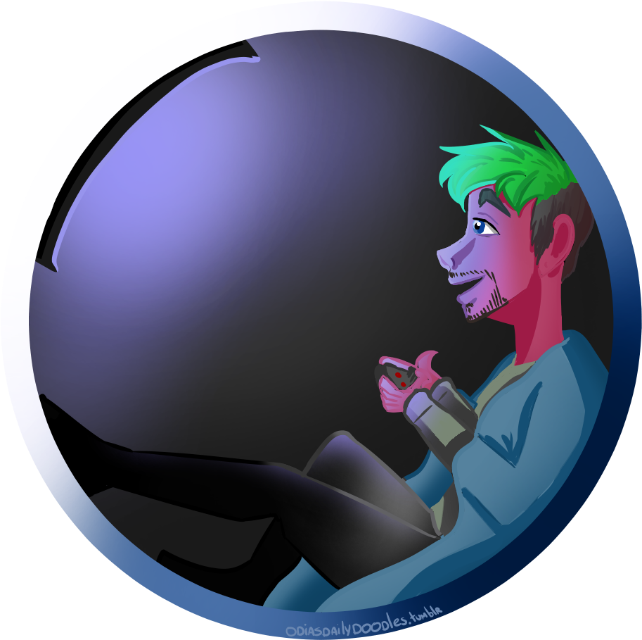 Jacksepticeye Playing Games In A Cosy Blanket - Tumblr (1000x1000)