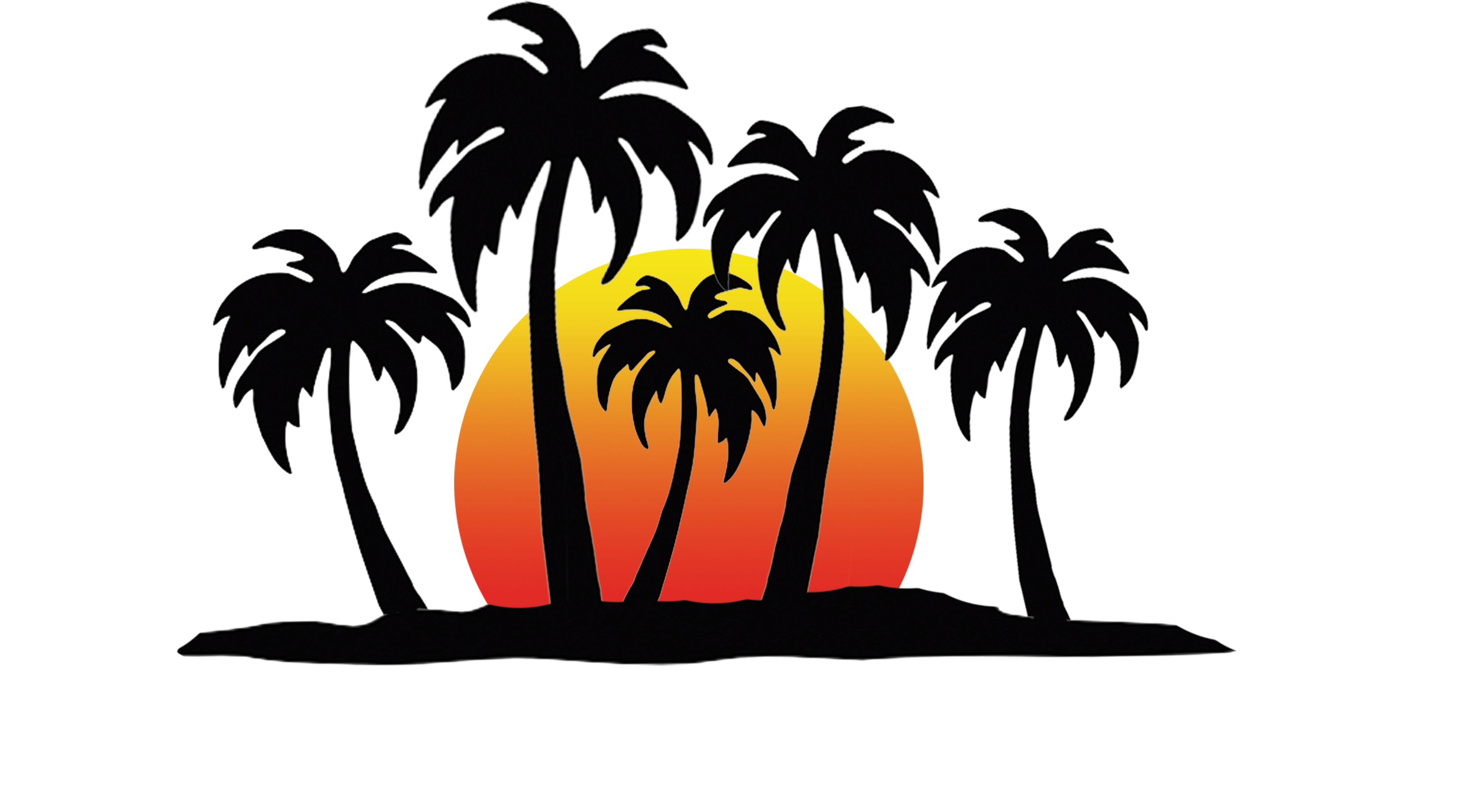 Thank You For Visiting - Palm Trees Clip Art (3500x2100)