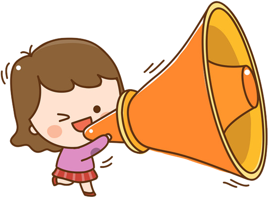 Loudspeaker Cartoon Clip Art - Shouting Cartoon Png (650x592)