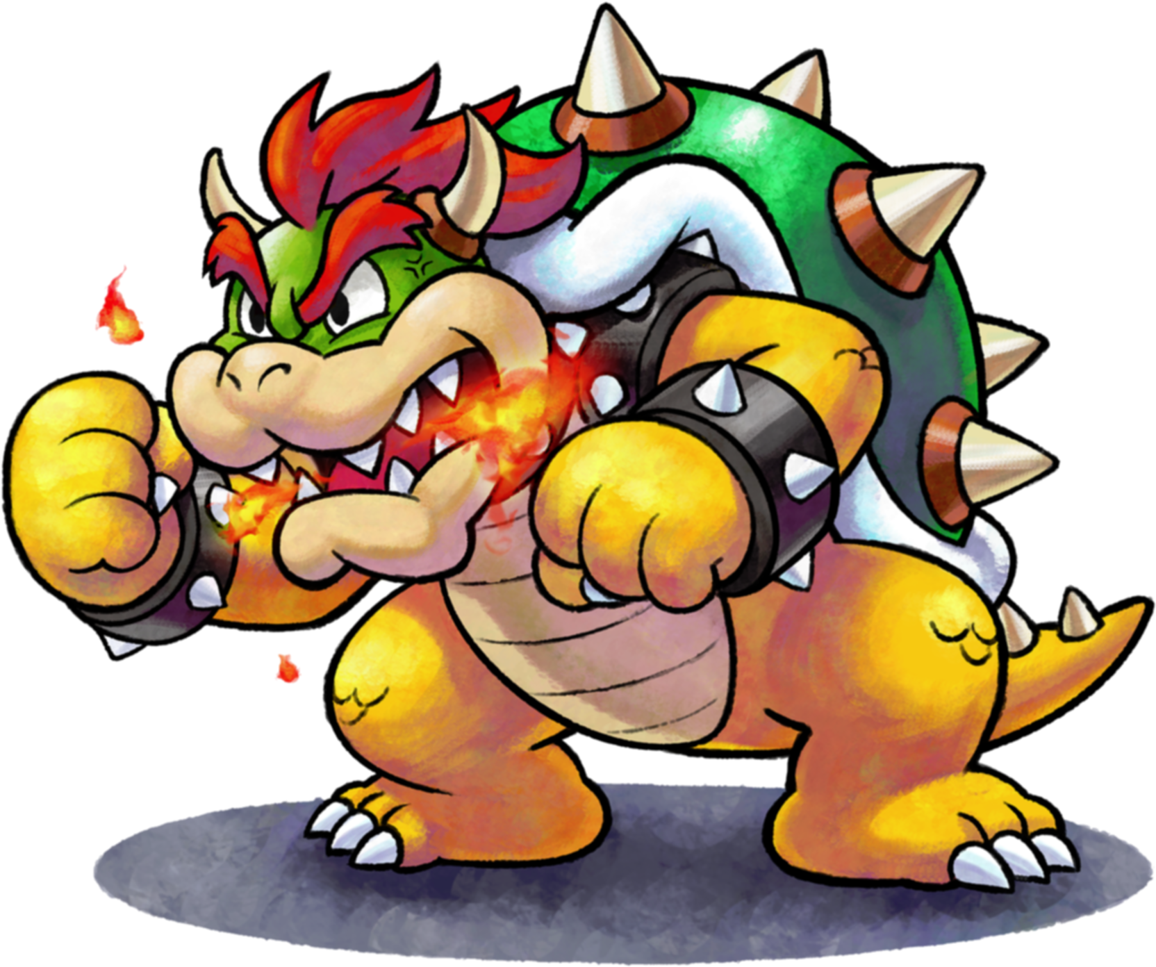 Bowser - Mario And Luigi Bowser (1800x1575)