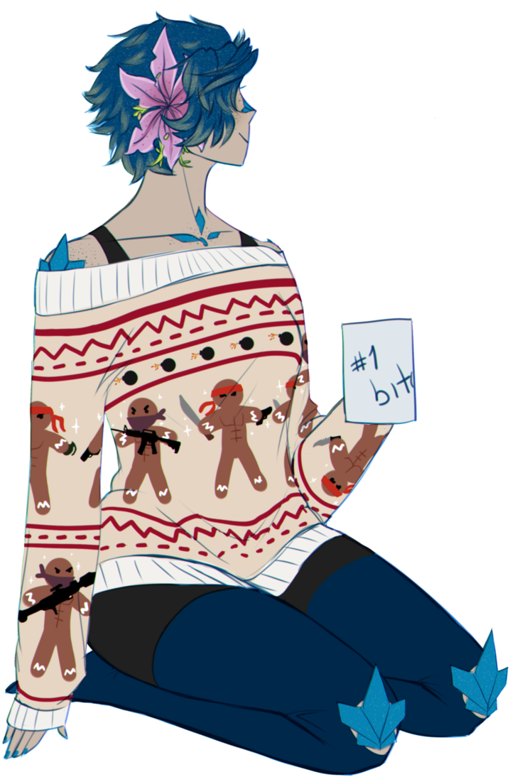 [ka] Gingerbread R A M B O By Glitteronin - Illustration (731x1094)