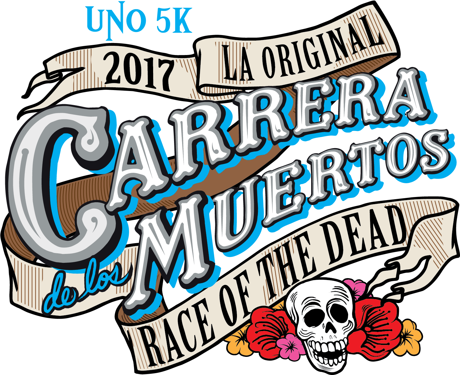 Uno Carrera De Los Muertos/race Of The Dead 5k - Alt Attribute (1650x1275)