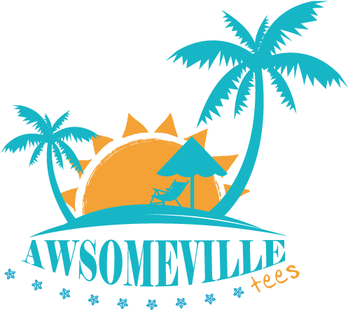 Logo Design Awesomeville Tees - Pillow Cases ,ieason Hot Sale! Summer Beach Sofa Bed (800x450)