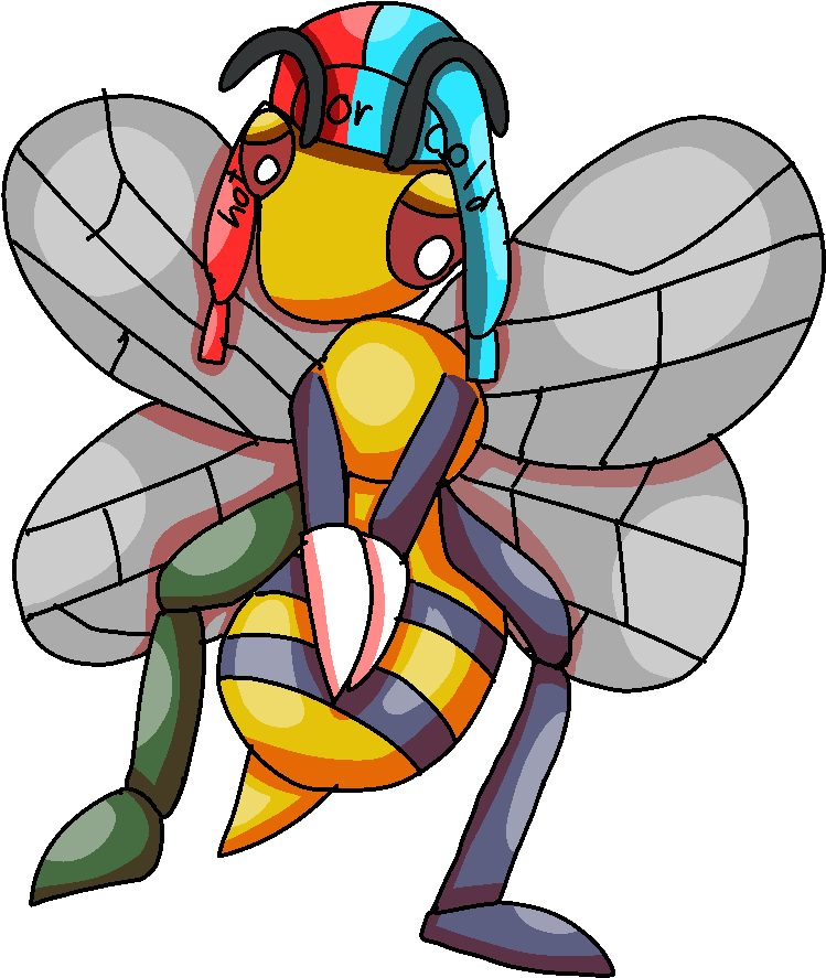 Titus The Giant Beedrill By Brais The Armaldo - Cartoon (797x972)