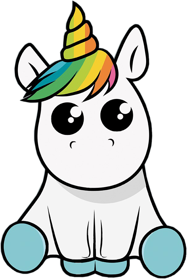 Baby Unicorn Png - (608x908) Png Clipart Download
