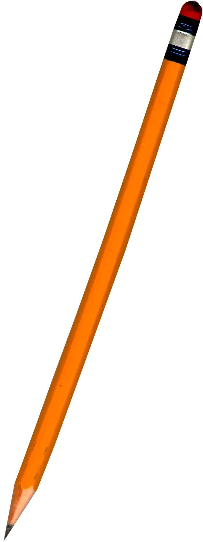 Orange Pencil Png (1000x2332)