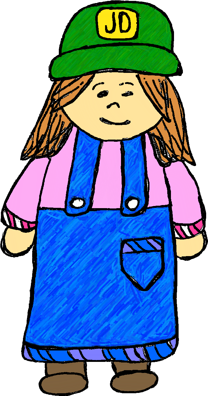 Clip Art By Carrie Teaching First Farm Doodles With - Cartoon (771x1393)