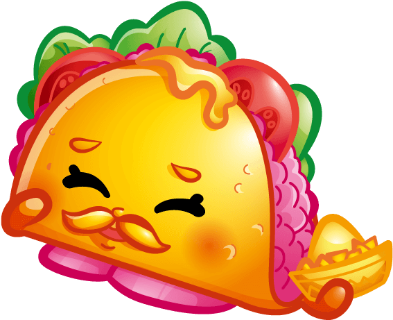 Shopkins - Official Site - Shopkins Characters Taco Terrie (576x495)