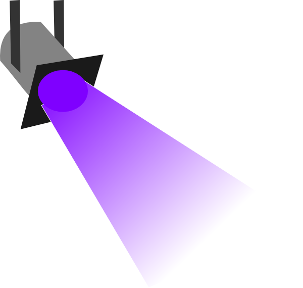 Light Clipart Stage Lighting - Spot Light Clip Art (600x570)