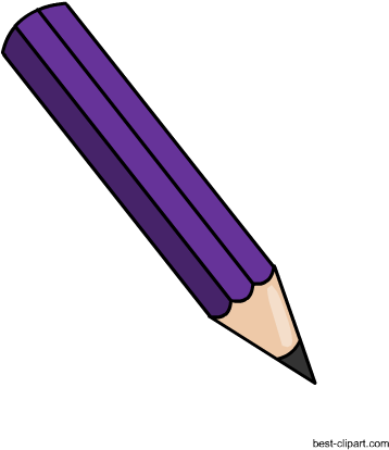 Purple Lead Pencil, Free Png Graphic - Purple Lead Pencil, Free Png Graphic (450x450)