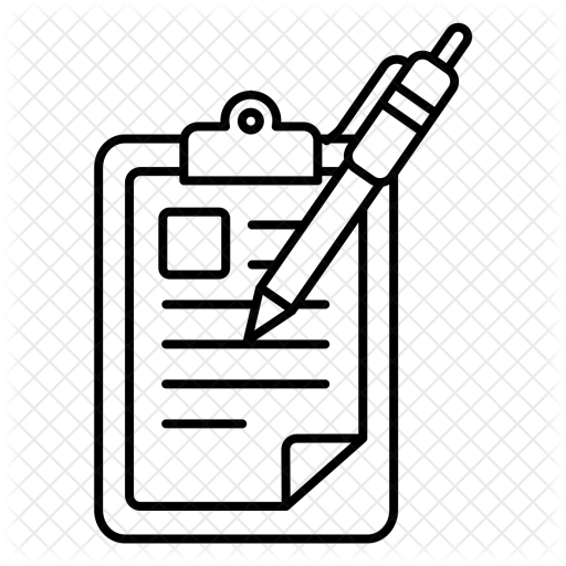 Paper Icon - Paper And Pen Icon (512x512)