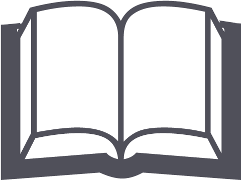 Open Book Icon Royalty Free Vector Image - Book Icon Grey Png (512x512)