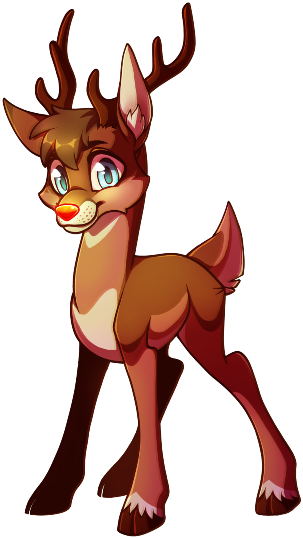 Rudolf By Pocki07 - Rudolph Fan Art (709x1128)