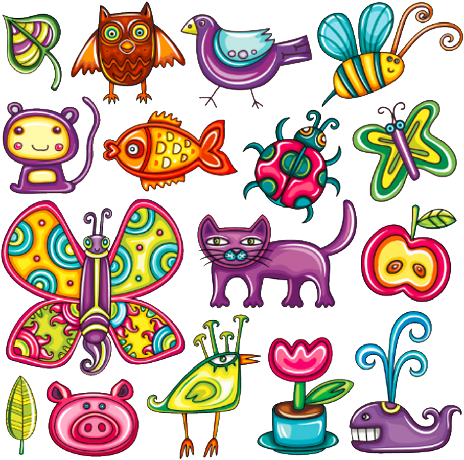 Cartoon Drawing Painting Illustration - Cartoon Drawing Painting Illustration (1000x1000)