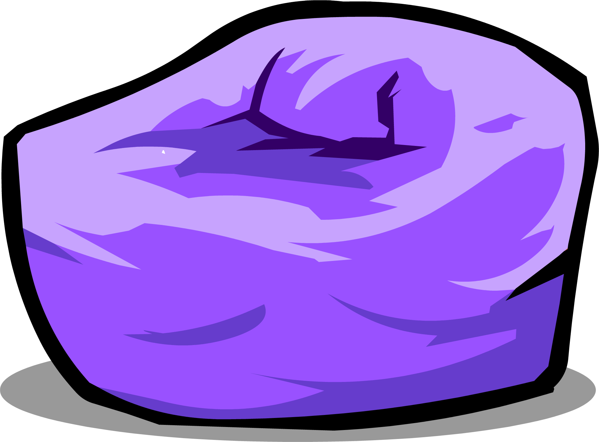 Purple Beanbag Chair Sprite 002 - Bean Bag Chair (1992x1472)