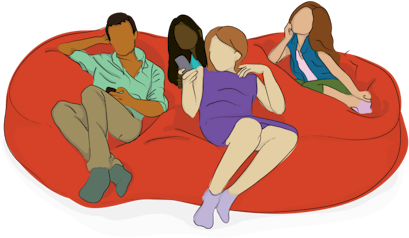 Xorbee Xtreem - Bean Bag Chair (500x277)