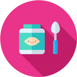 4 - Baby Food Png Cartoon (600x315)