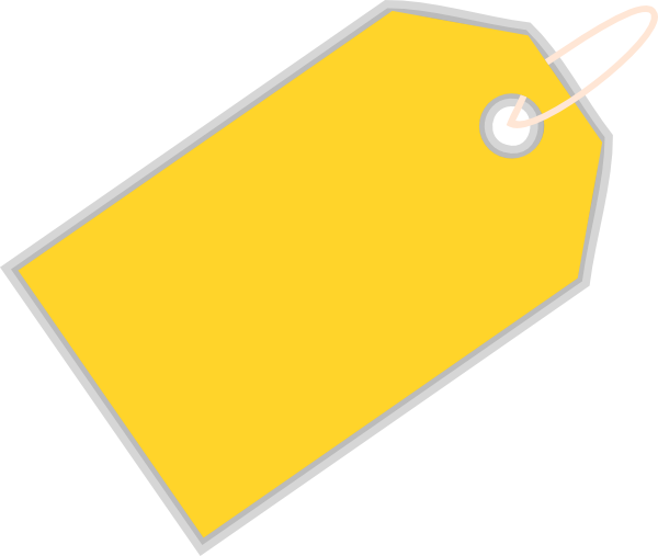 Price Tag Clip Art At Clker - Price Tag Clipart (600x507)
