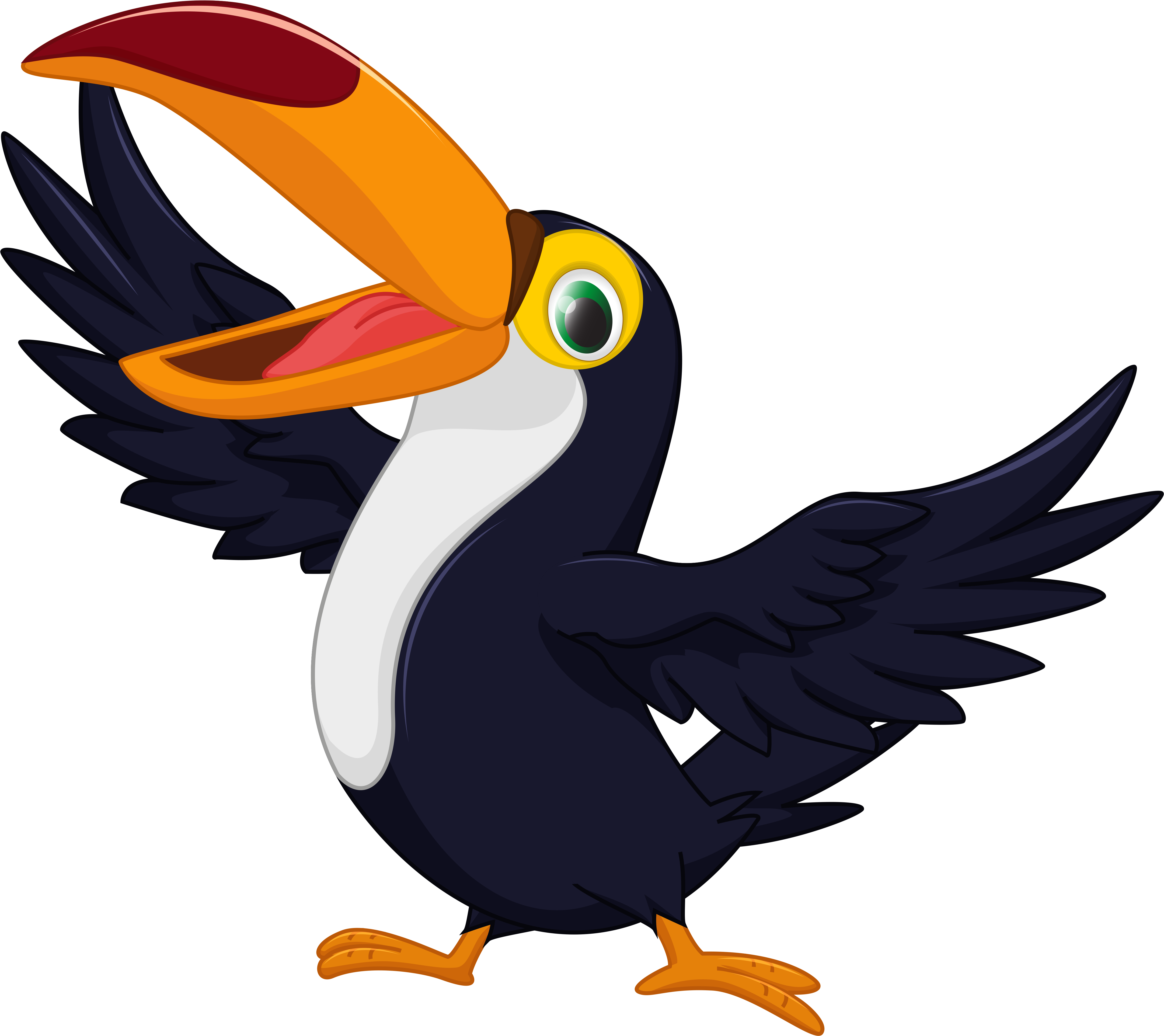 0 135981 5b68d1f1 Orig - Cartoon Toucan (5000x4513)