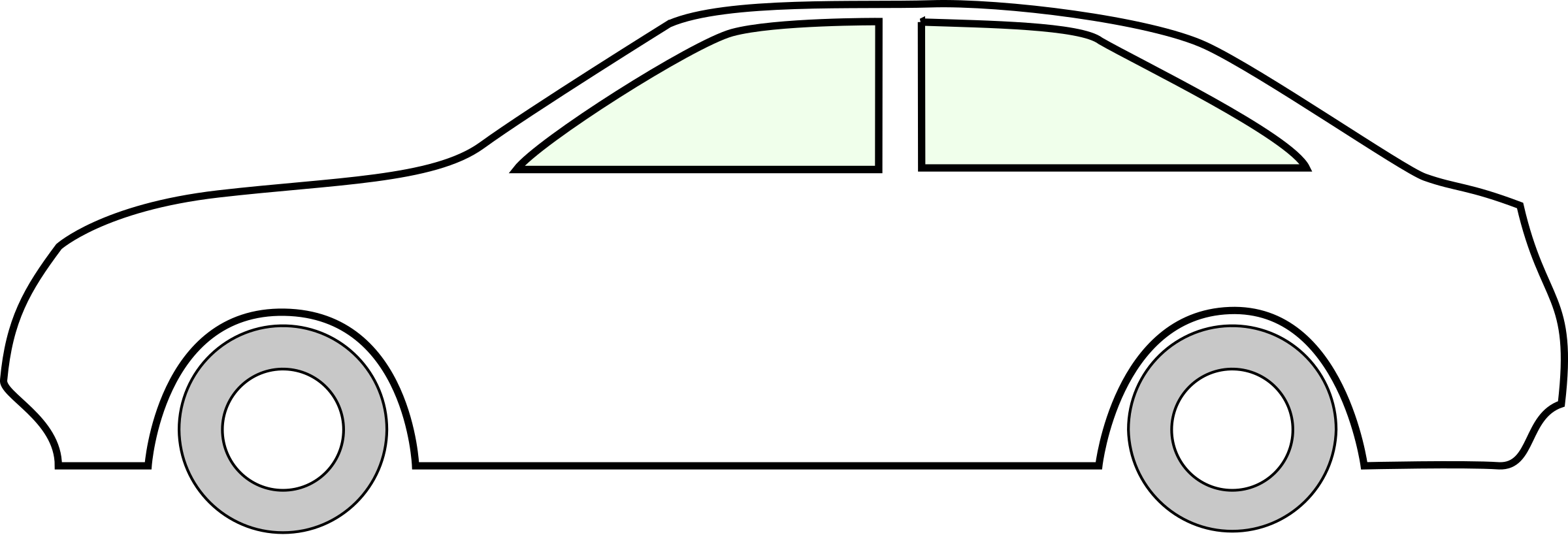 Clipart Car Outline Of Free Clip Arts Sanyangfrp - Car Outline Clipart (2400x819)