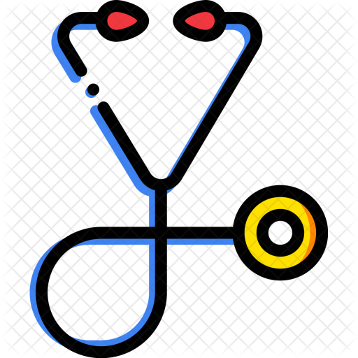 Stethoscope, Measure, Heart, Beat, Pulse, Heartbeat - Stethoscope Icons (512x512)