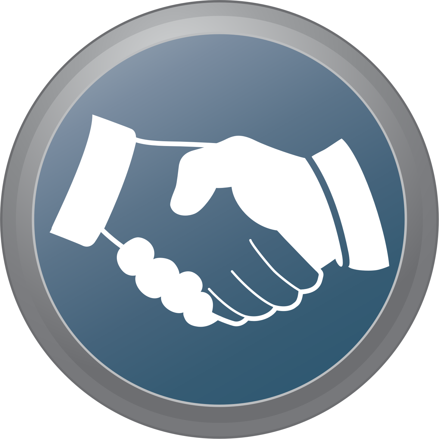 Shake Hands Clipart - Thank You Hand Shake (1458x1458)