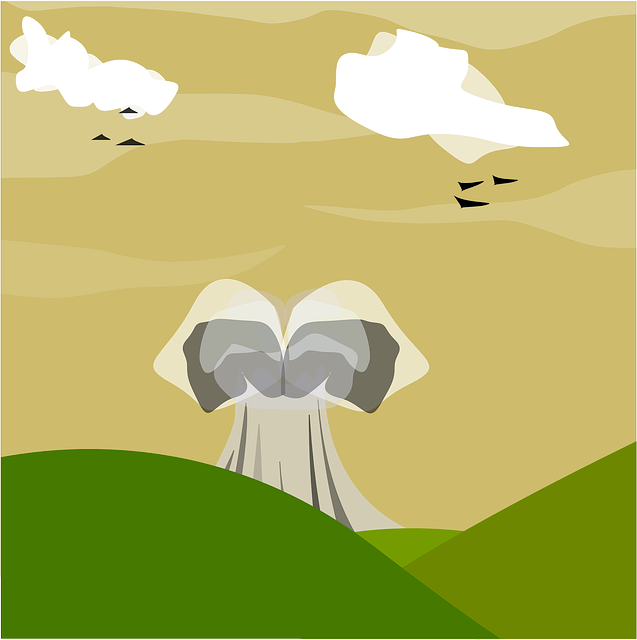 Free Vector Nuclear Explosion Clip Art - Explosion Clip Art (637x640)